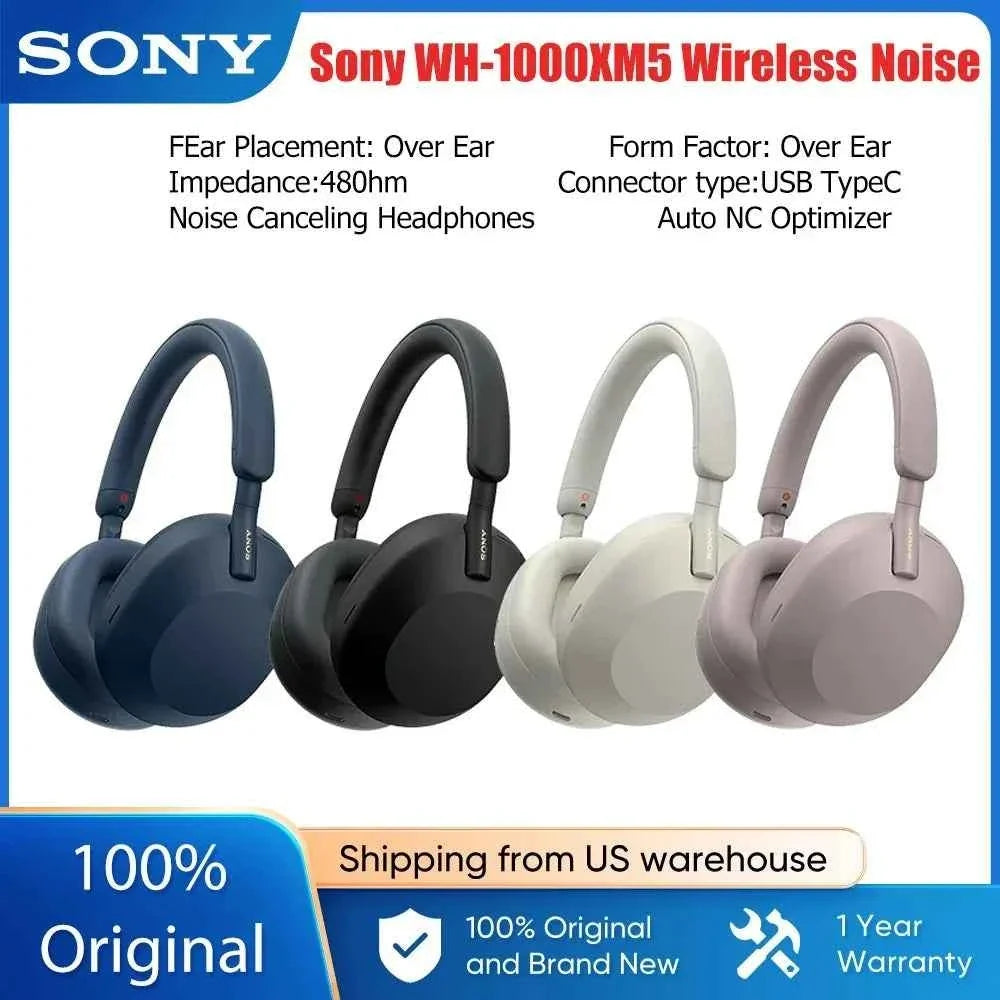 Sony WH-1000XM5 Wireless Headphones - Noise Canceling & V1 Processor - Maliame Store