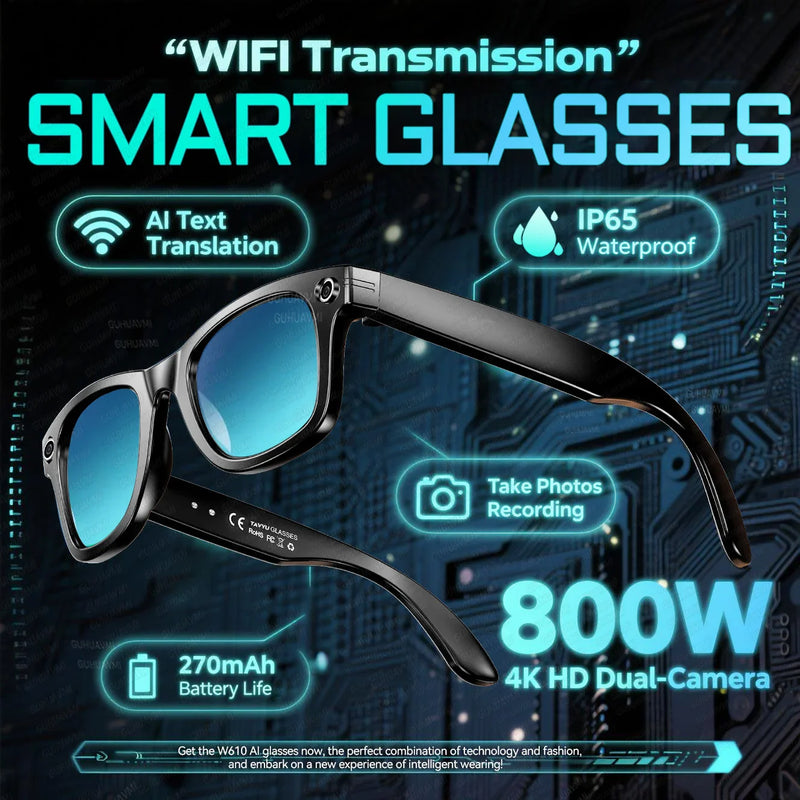 New Smart Glasses with Camera