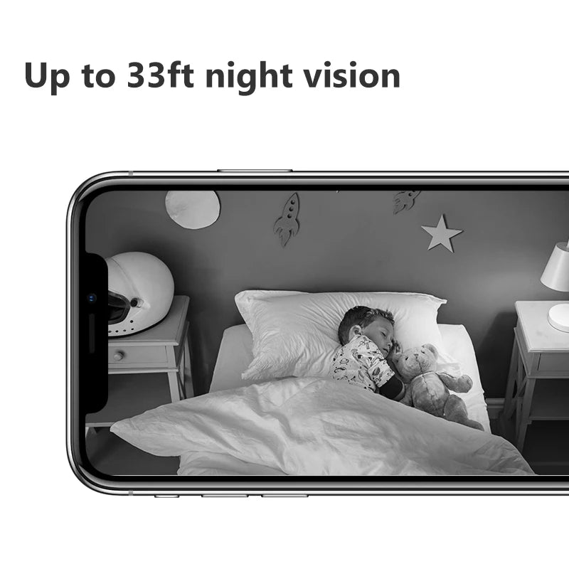 Caméra de sécurité Wifi d'intérieur IMOU Cue 2E 3MP, moniteur bébé, détection humaine, vision nocturne, caméra IP, surveillance vidéo