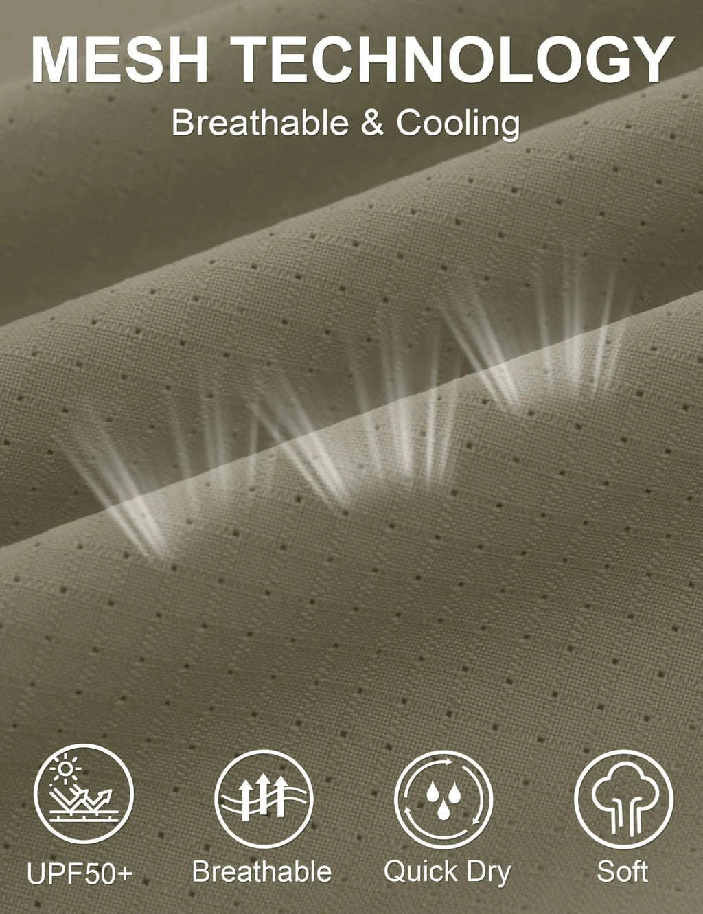 TACVASEN Quick Dry Short Sleeve Shirts Men's UPF 50+ Sun Protection Work Cargo Shirts Mesh Breathable Hiking Fishing Shirts Man - Maliame Store