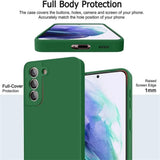 Luxury Liquid Silicone Samsung Galaxy Case for S25, S24, S23, S22