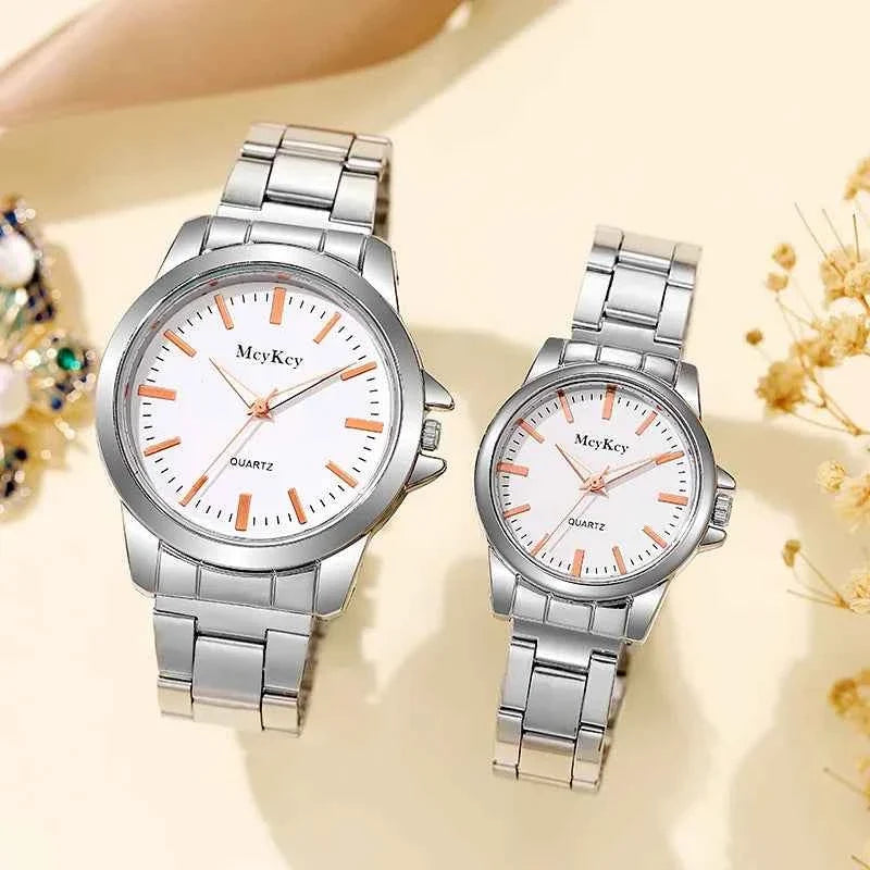 Men's Fashion Stainless Steel Watch - British Style Business Quartz Sports Wristwatch for Men - Maliame Store