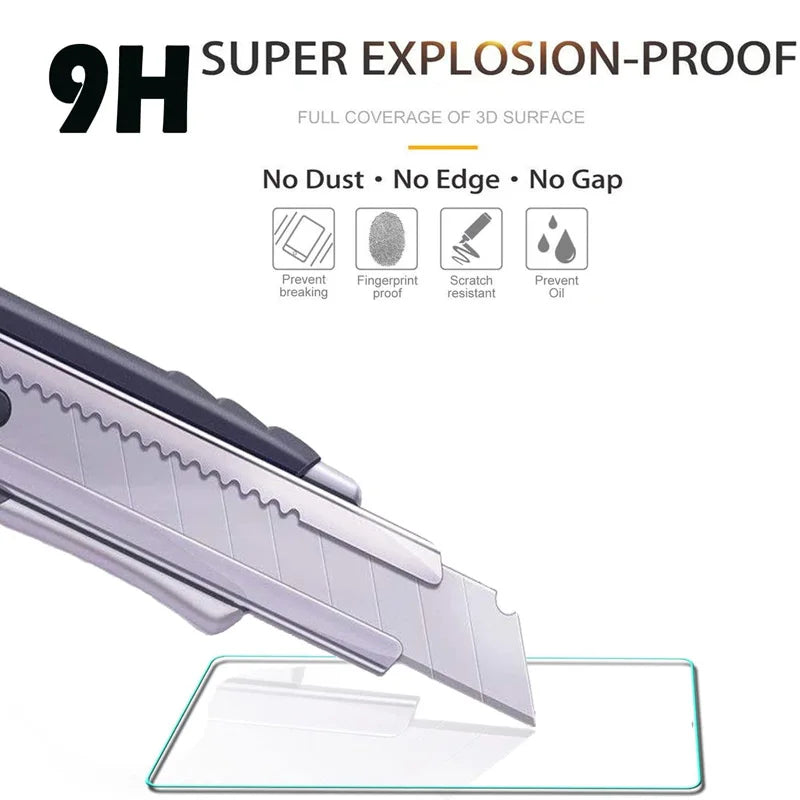 4PCS Tempered Glass for Google Pixel 9 10 8 Pro 9A 8A 7 7A 6 6A 5 4A 4 XL 3 Protective Transparent Screen Protector Film Glass - Maliame Store