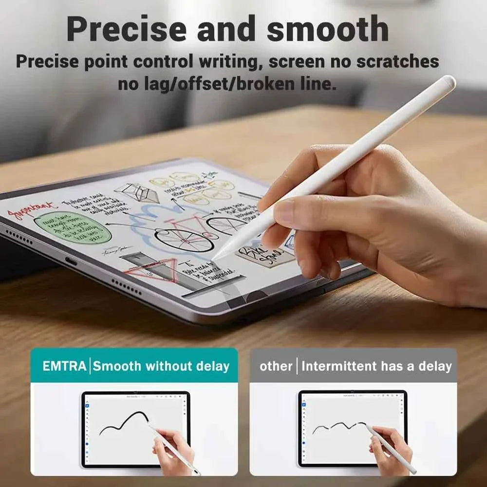 Pencil for Apple iPad with Palm Rejection Stylus Pen for iPad Air M2 Pro 12.9 10.2 10th 9th 8th 7th Gen - Maliame Store