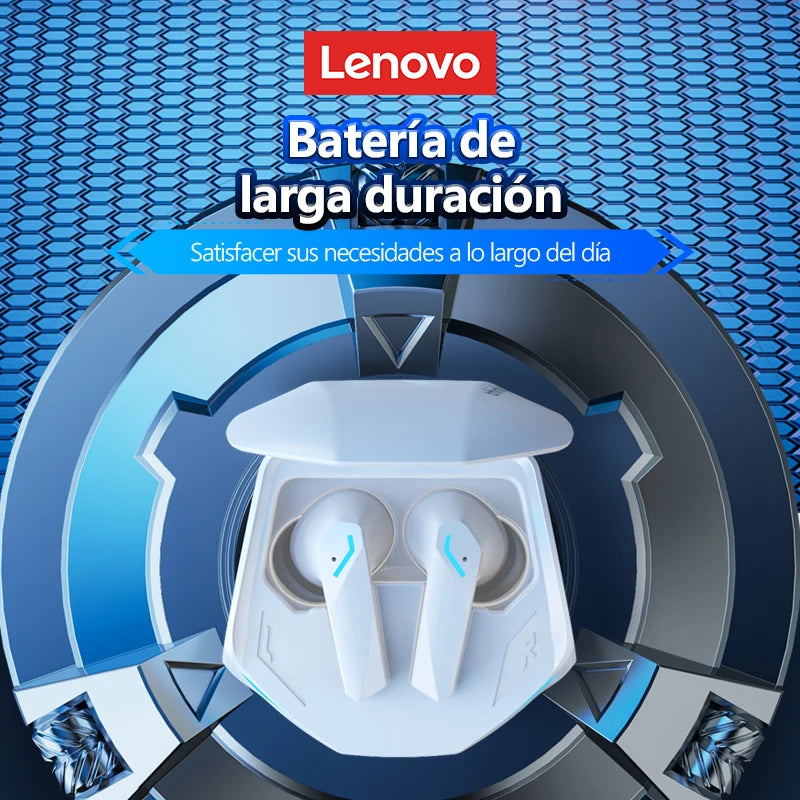Choice Lenovo GM2 Pro Earphone Bluetooth 5.3 Headphones with Mic 9D Stereo Pro 6 Earbuds Dual Modes Music Game Wireless Headset