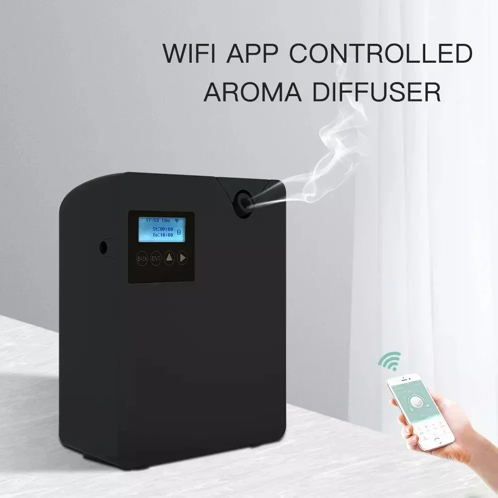 Aroma Diffuser For Home Air Fresheners Sprayer Aromatherapy Hotel Scenting Device Smart Room Fragrance Machine App Control - Maliame Store