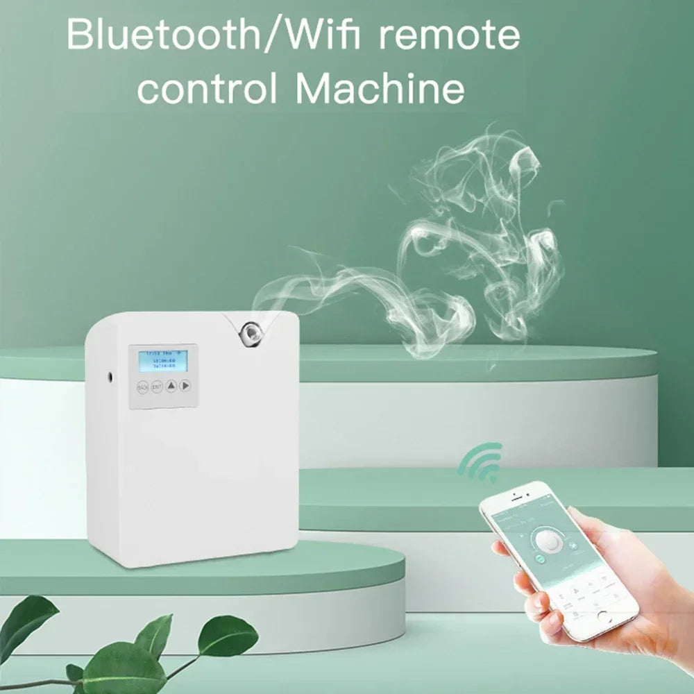 Aroma Diffuser For Home Air Fresheners Sprayer Aromatherapy Hotel Scenting Device Smart Room Fragrance Machine App Control - Maliame Store