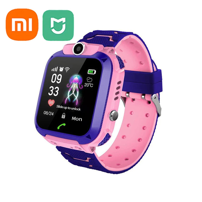 Xiaomi MIJIA Kids 4G Smart Watch SOS GPS Location Sim Card Call Child SmartWatch Camera Waterproof Watch Gift For Ios Android - Maliame Store
