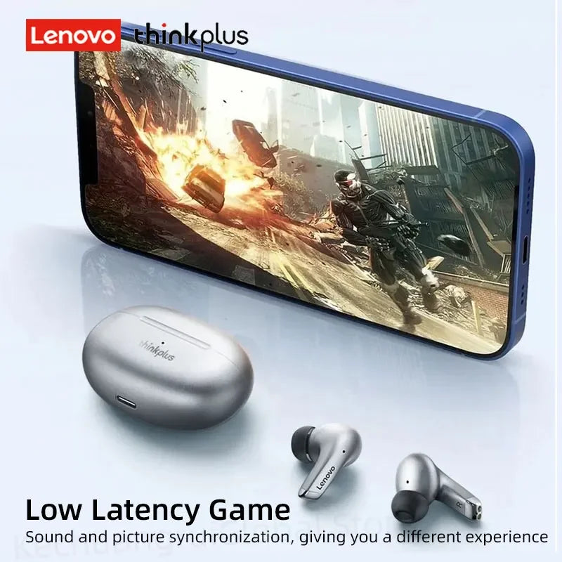 100% Original Lenovo LP5 Pro Wireless Bluetooth 5.4 Earphones LP5 Gaming Earbuds Sports Headphones Low Latency Headset With Mic