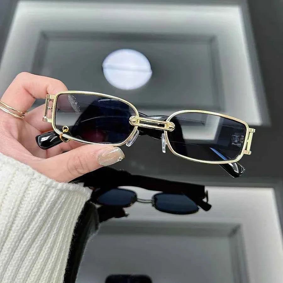 Luxury Square Sunglasses Women Brand Designer Luxury Sun Glasses Female Fashion Vintage Goggle - Maliame Store