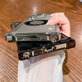 Fundas transparentes con revestimiento Magsafe para Samsung Galaxy S26, S25, S24, S23 Ultra, S22 Plus, S21 FE, A36, A35, A34, A55, A54 y A53.