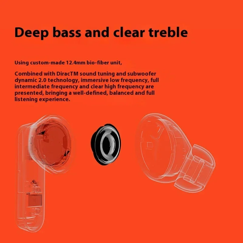 CMF by Nothing Buds 2A In-Ear Wireless Earphone Hi-Res ANC Long Battery Life Fast Charge Low Delay Bluetooth Earbud