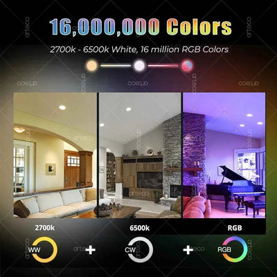 Lampe LED intelligente Tuya