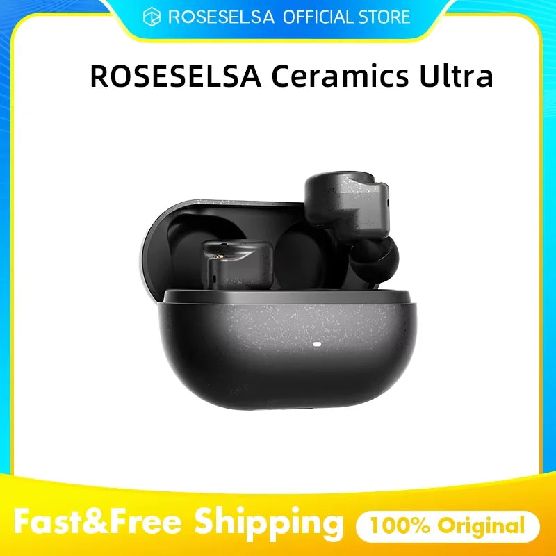 ROSESELSA Ceramics Ultra ANC Earbuds
