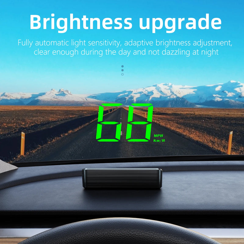 HD Car Head up Display GPS Speedometer