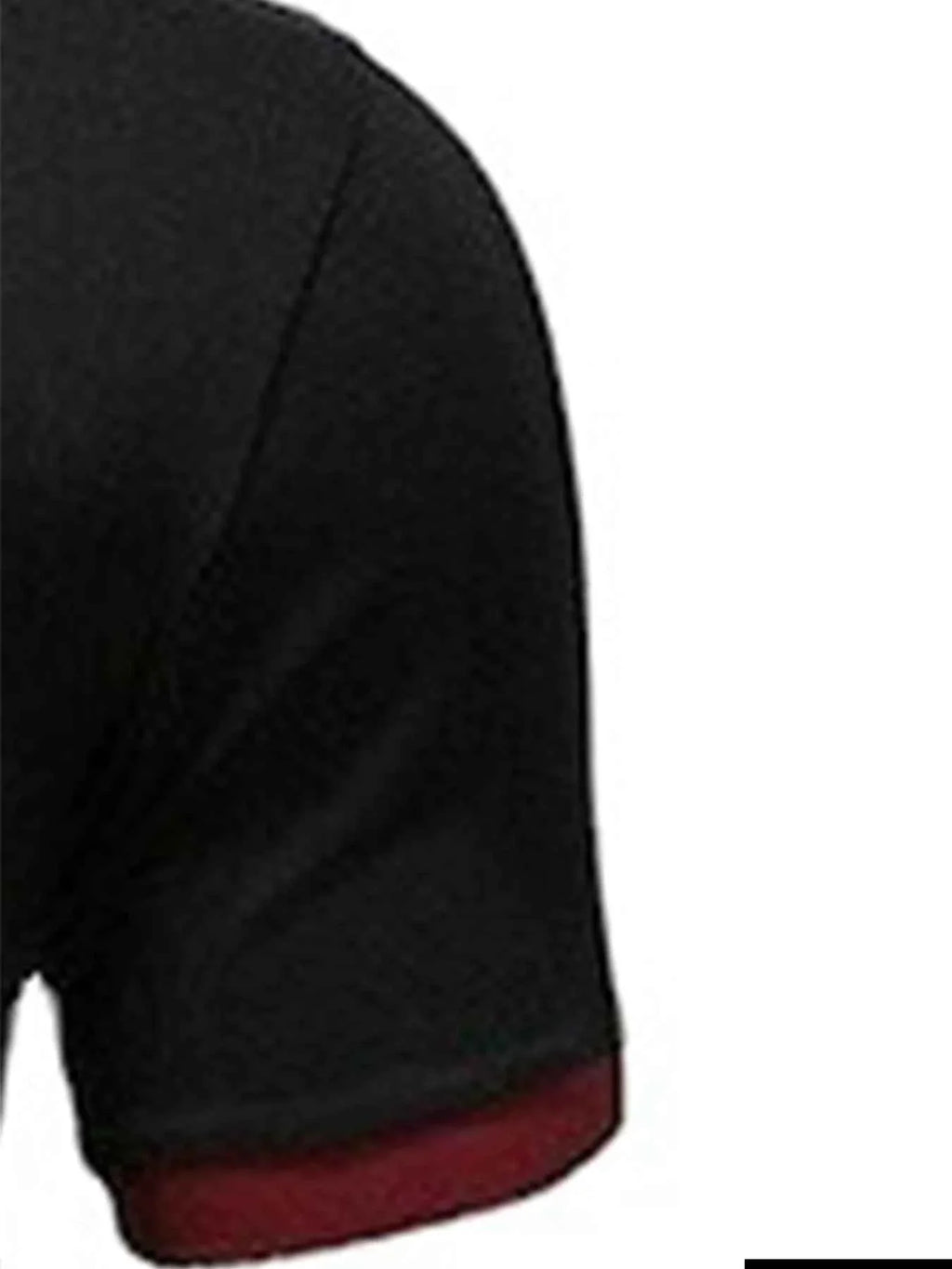 Men's Solid Color Short Sleeve T-Shirt Collar Polo Comfortable Breathable Fashion Basic Fit for Spring/Summer - Maliame Store