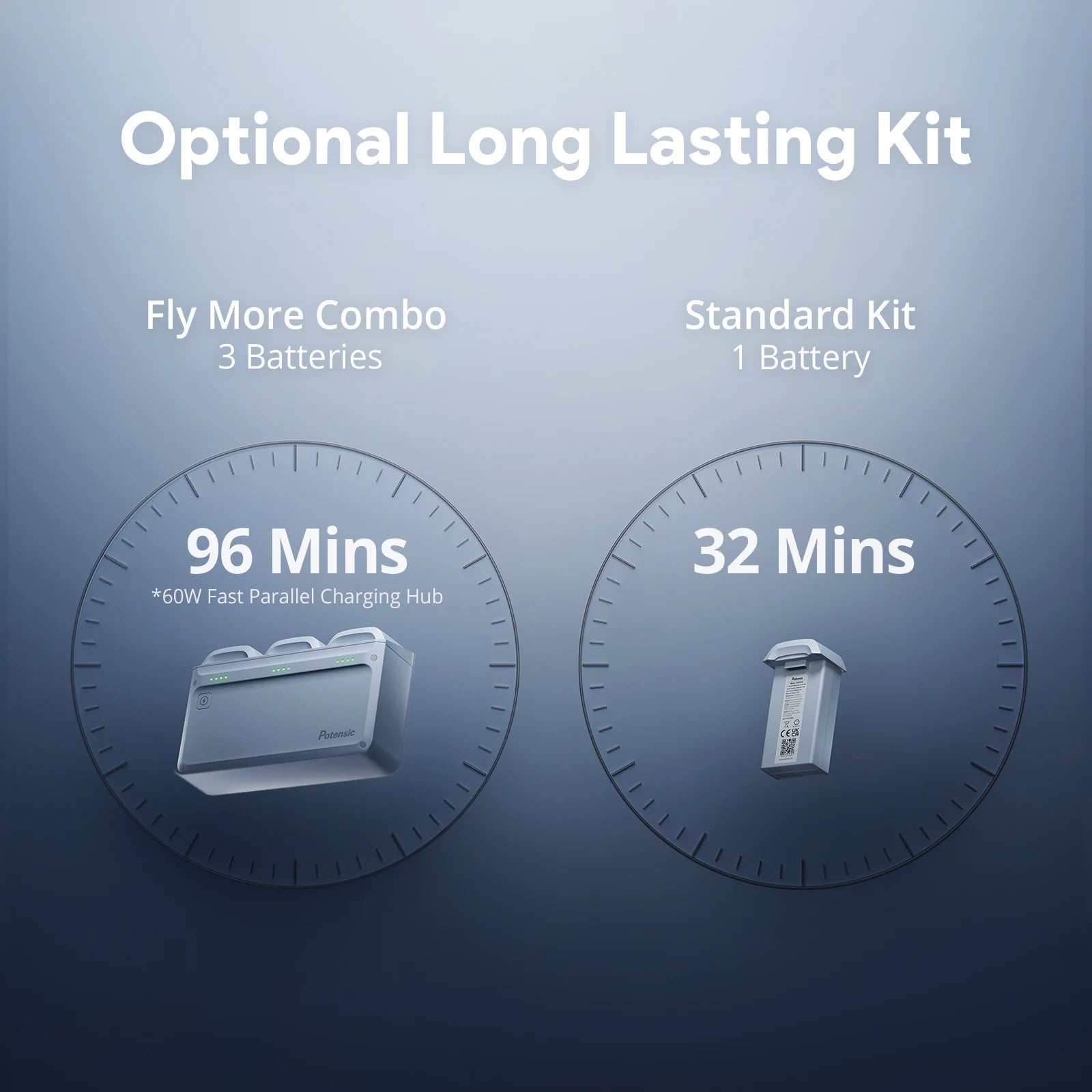 Potensic ATOM 2 Camera Drone, 4K HDR Video, 8K Photo, 3-Axis Gimbal,Under 249g, Vertical Shooting,10-KM, AI Night Shot, AI Track