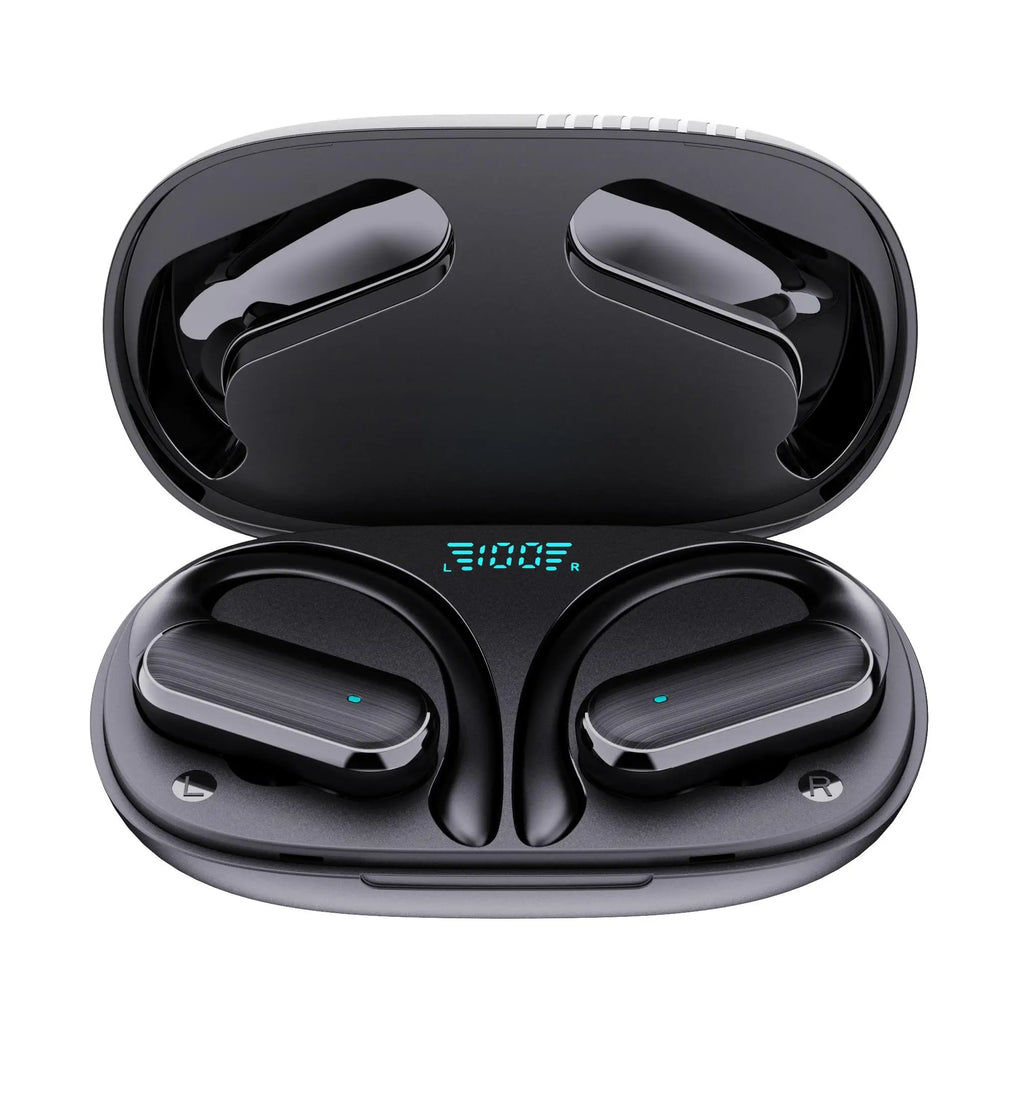 Pour Bosebye A520 Écouteurs Bluetooth 5.3 HiFi Stéréo Étanche à Commande Tactile Écouteurs TWS Écouteurs Sport Sans Fil avec Micro