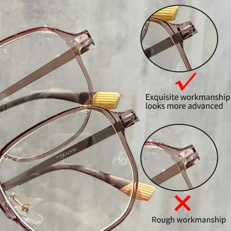 Presbyopia Glasses Are Ultra Light, Fashionable Multi Focus+photochromic Reading Glasses - Maliame Store