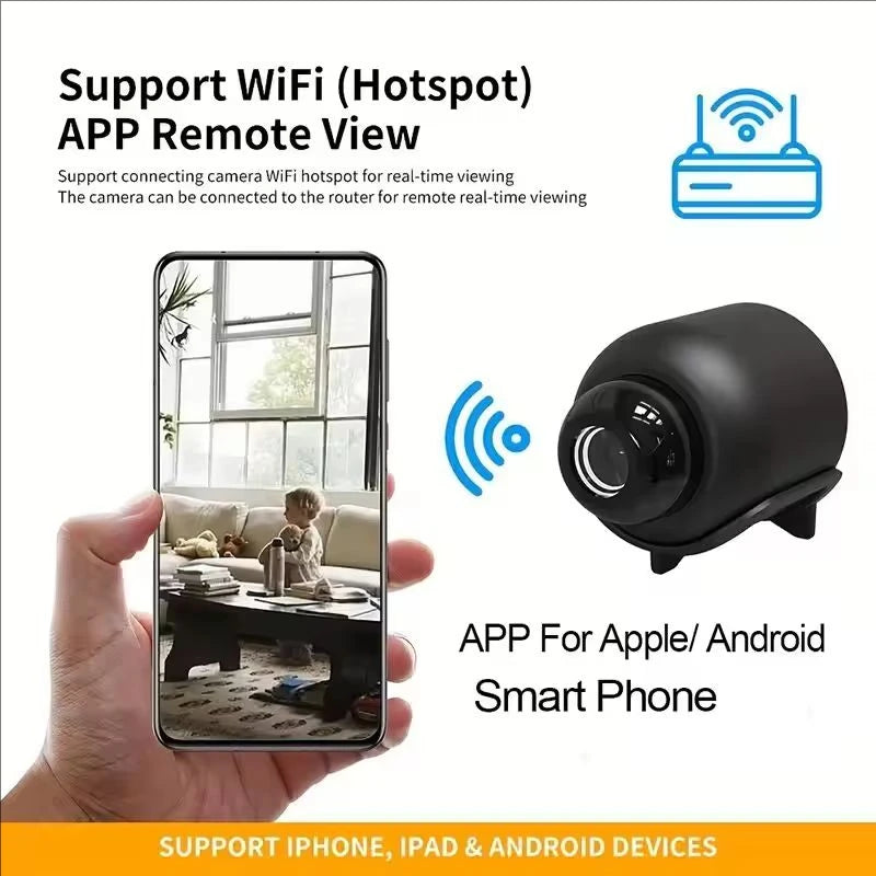 X5 Mini WiFi Security Camera, 1080p