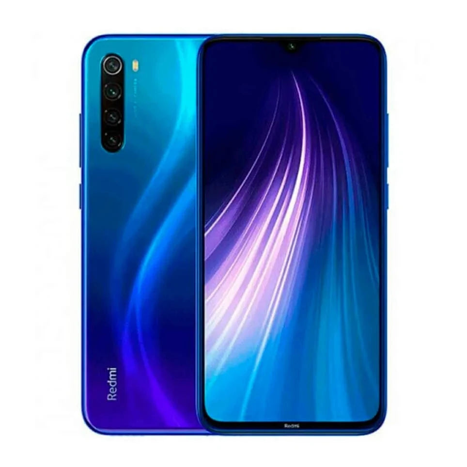Smartphone Xiaomi Redmi Note 8 6Go 128Go Firmware Global avec coque de protection Téléphone Android original Batterie 4000mAh Quadruple appareil photo