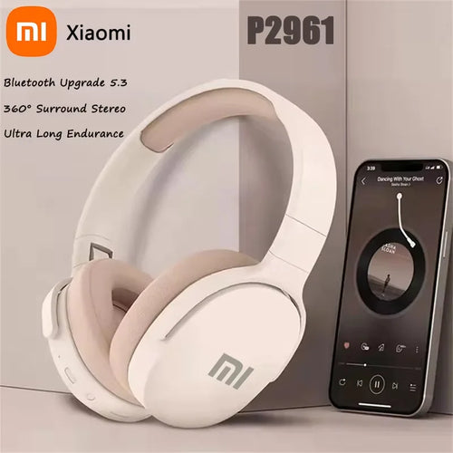Xiaomi Original P2961 Wireless Headphones Bluetooth 5.3 Earphone For Samsung iPhone Stereo HIFI Headset Game Earbuds With Mic - Maliame Store