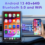 Rétroviseur de voiture Android 13 de 9 pouces