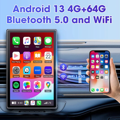 9 inch Android 13 car mirror