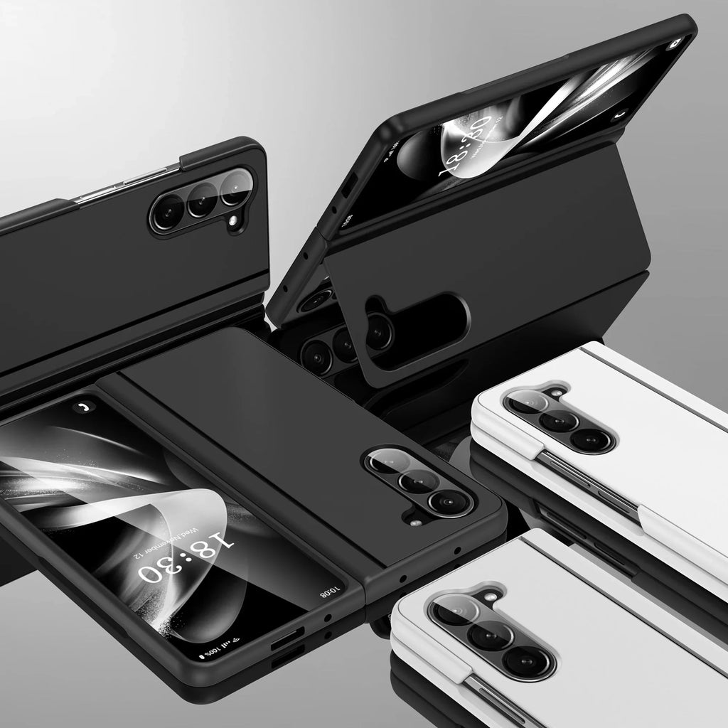 Folding PC Hard Case: Samsung Galaxy Z Fold 7 6 5 Shockproof Cover - Maliame Store