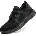 Mesh Safety Shoes Men Summer Steel Toe Work Shoes Puncture Proof Anti-smash Work Safety Boots Man Breathable Security Boots Male