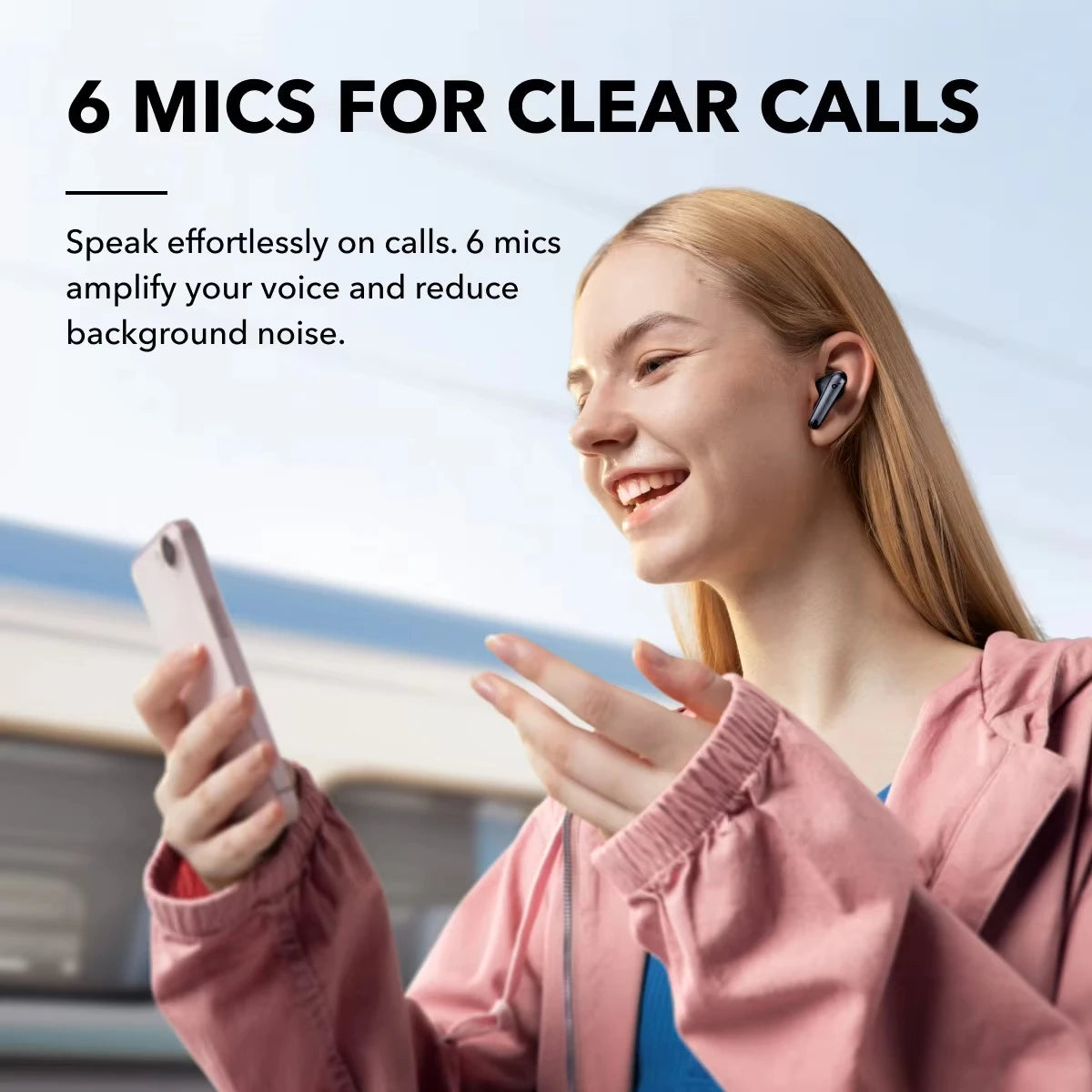 Écouteurs Sans Fil Soundcore Liberty 4 NC | Réduction de Bruit 98,5% | Hi-Res Bluetooth 5.3