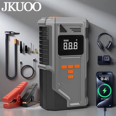 All in one jump starter inflator