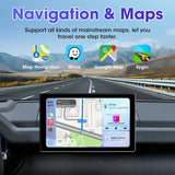 Rétroviseur de voiture Android 13 de 9 pouces