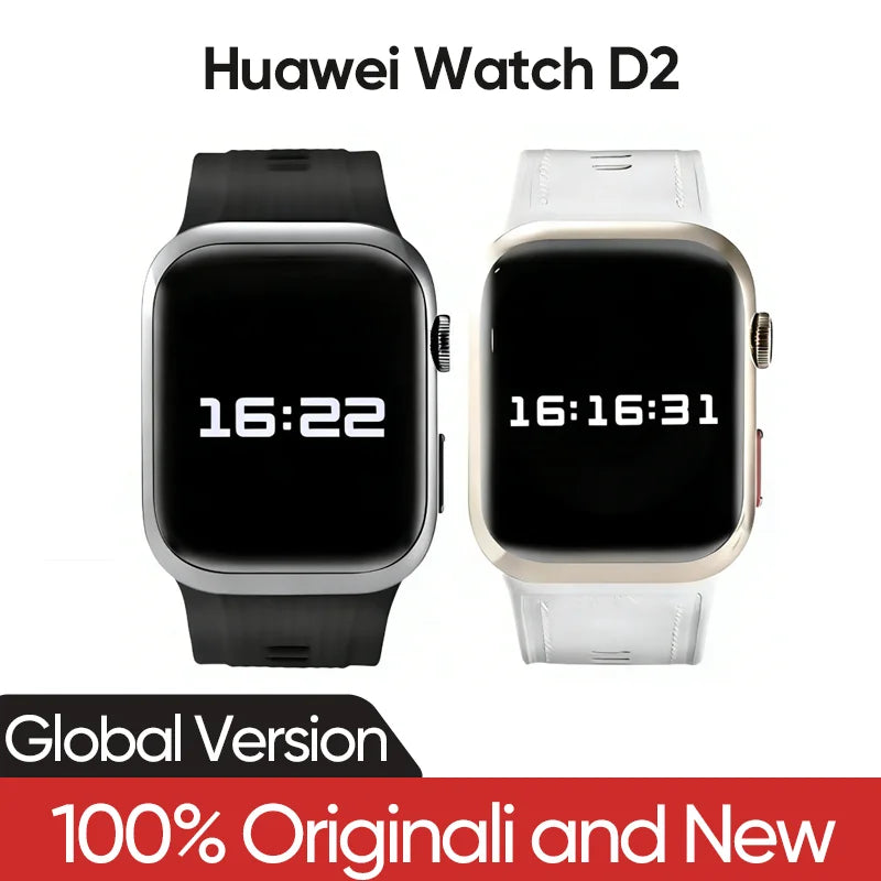 Montre Connectée HUAWEI WATCH D2 | ECG, Tension Artérielle, AMOLED, Appels Bluetooth, IP68