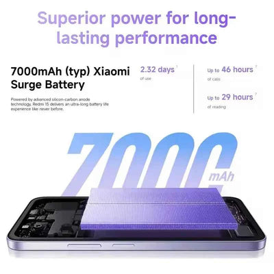 Xiaomi Redmi 15 - Snapdragon® 685, pantalla FHD+ DotDisplay de 6,9