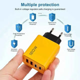 120W Fast Charger with 4-Ports
