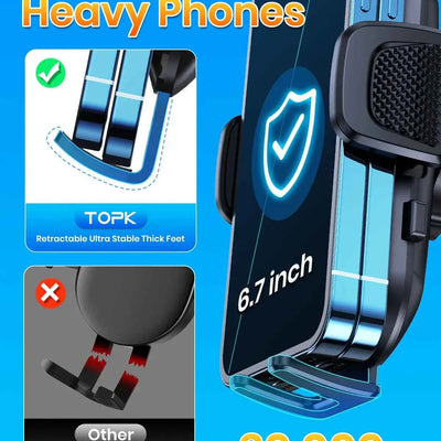 Gravity Car Phone Holder Windshield Vent