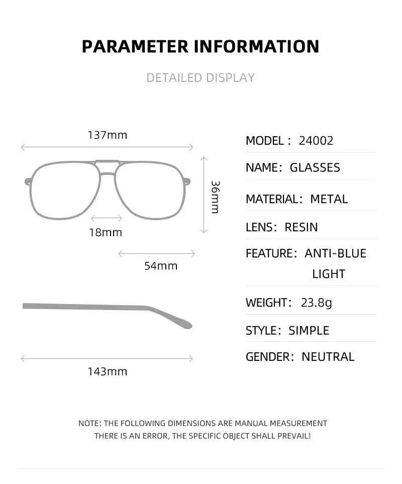 JMISUS Progressive Eyeglasses for Men Women Rimless Rectangle Optical Glasses Multifocal Lenses for Reading and Computer Use - Maliame Store