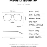 JMISUS Rimless Progressive Prescription Glasses for Myopia, Anti Blue Light, Photochromic Rectangle Eyewear for Men and Women