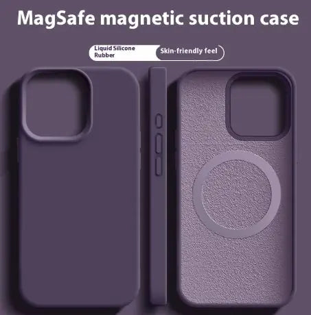 Magnetic Liquid Silicone  Magsafe Case For iPhone - Maliame Store