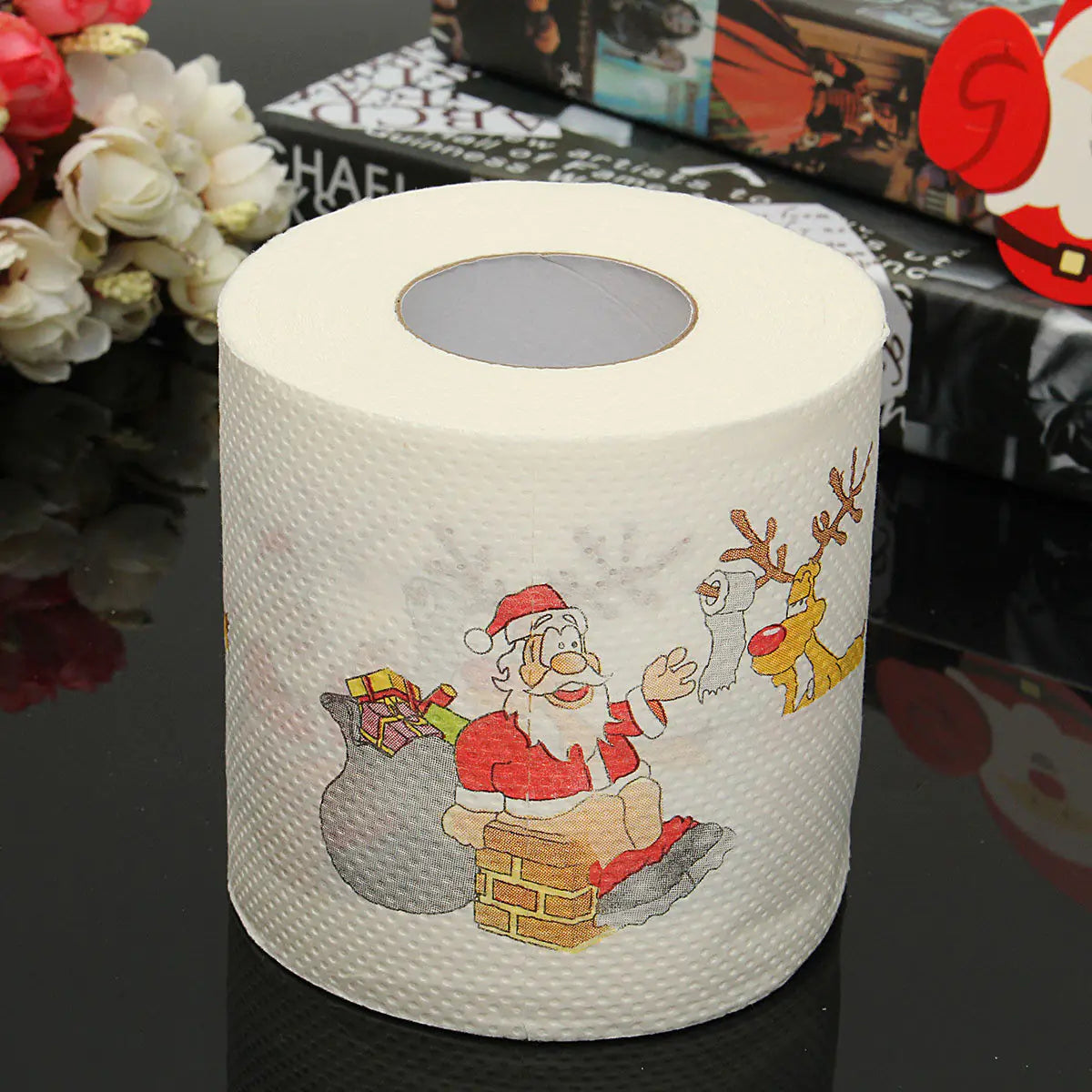 Christmas Toilet Paper Rolls - Maliame Store