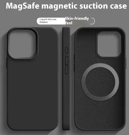 Magnetic Liquid Silicone  Magsafe Case For iPhone - Maliame Store