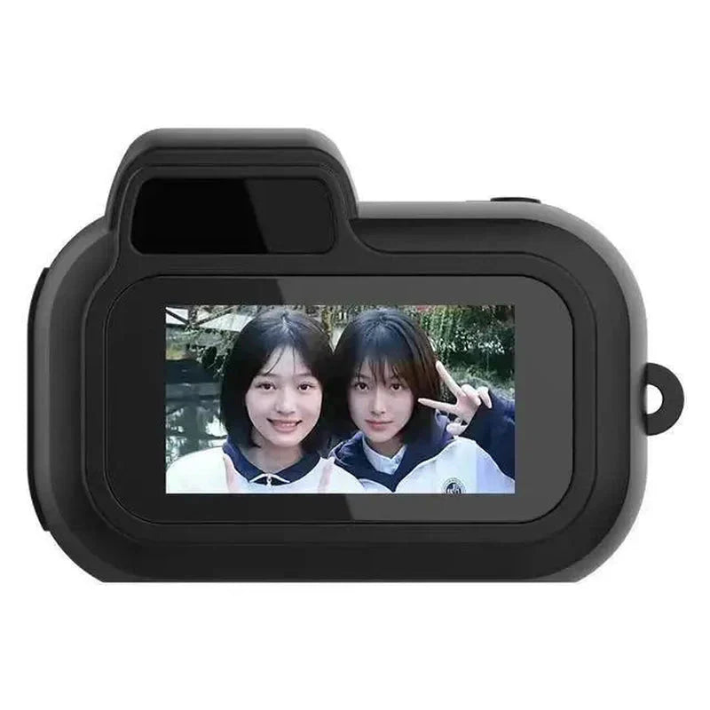 Mini Slr-Shaped 1080P Pocket DV Camera – Portable Body Cam, Action Camera with Display Screen, Loop Recording, & Filters - GigaDeals
