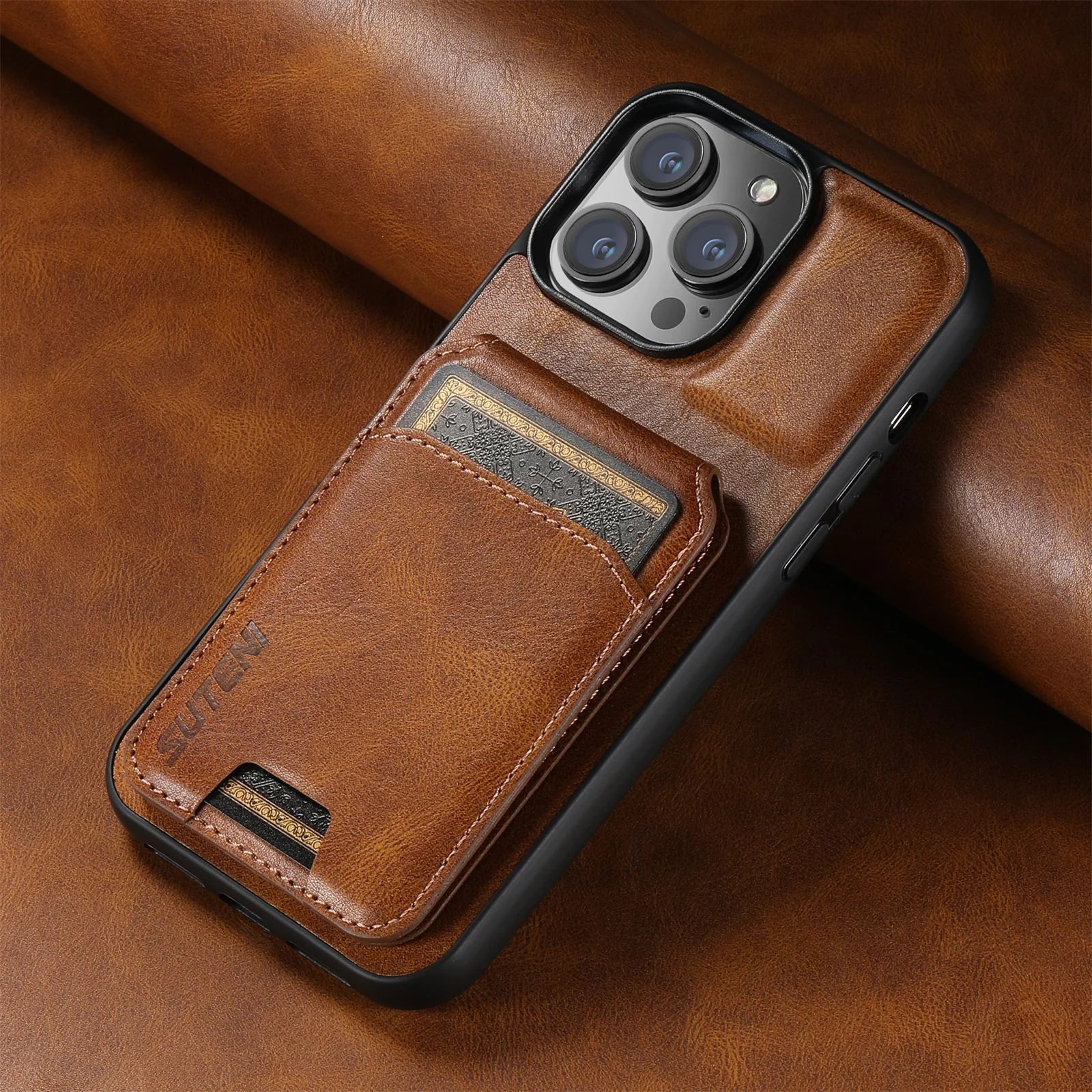 CardGuard Leather Phone Case - Maliame Store