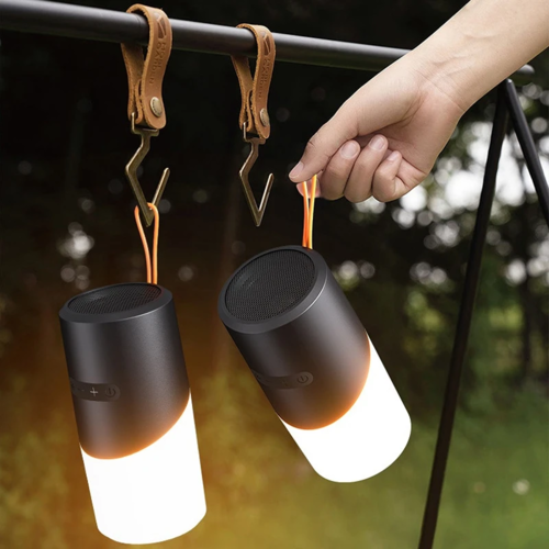 Waterproof  Portable Wireless Bluetooth Speaker with RGB Light - Maliame Store