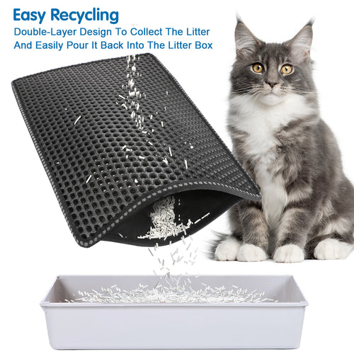 Cat Litter Mat Kitty Litter Trapping Mat - Maliame Store
