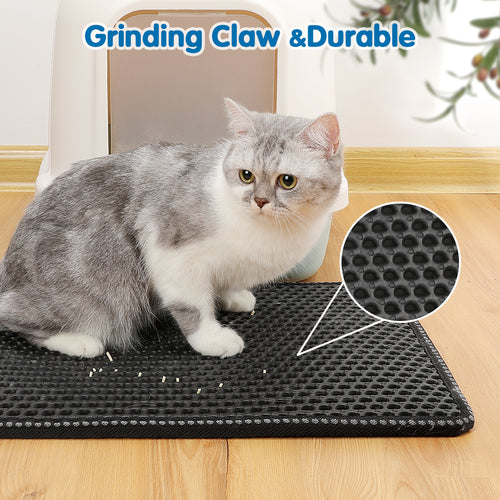 Cat Litter Mat Kitty Litter Trapping Mat - Maliame Store