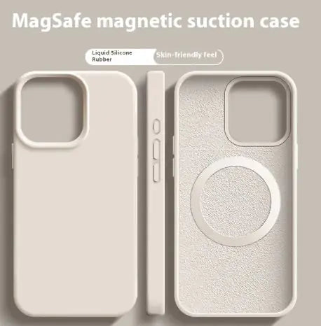 Magnetic Liquid Silicone  Magsafe Case For iPhone - Maliame Store