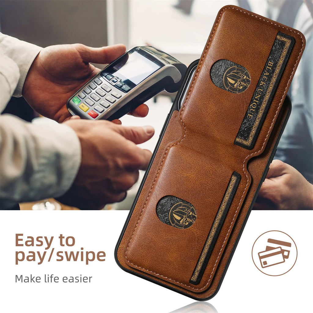 CardGuard Leather Phone Case - Maliame Store