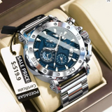 Montre de luxe lumineuse étanche pour homme